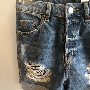 Denim “Mom” Shorts